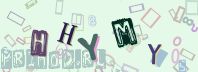 This is a captcha-picture. It is used to prevent mass-access by robots. (see: www.captcha.net)
